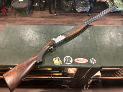 Sauer-Beretta S56E Side-by-Side Shotgun – 12 Gauge – Automatic ejectors - Fixed Full/Modified Chokes – Italian Made