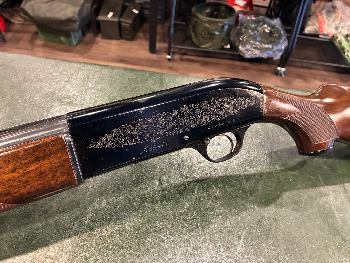 Beretta A301 Semi-Automatic Shotgun – 12 Gauge – 28" Vent Rib Barrel – Italian Made – Walnut Stock