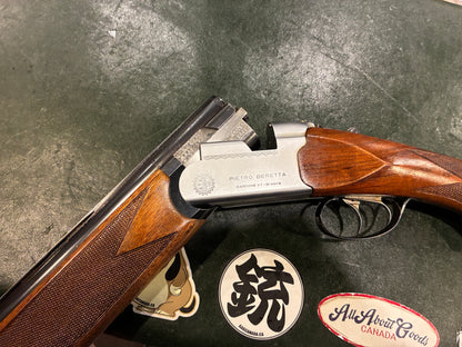 Beretta S55 Over/Under Shotgun – 12 Gauge – 28" Barrels – Fixed Full & Improved Modified Chokes – Made in Italy