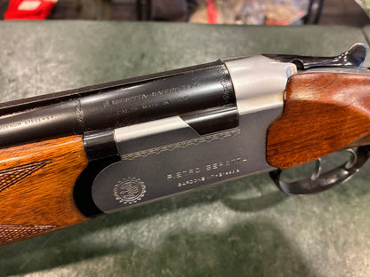 Beretta S55 Over/Under Shotgun – 12 Gauge – 28" Barrels – Fixed Full & Improved Modified Chokes – Made in Italy
