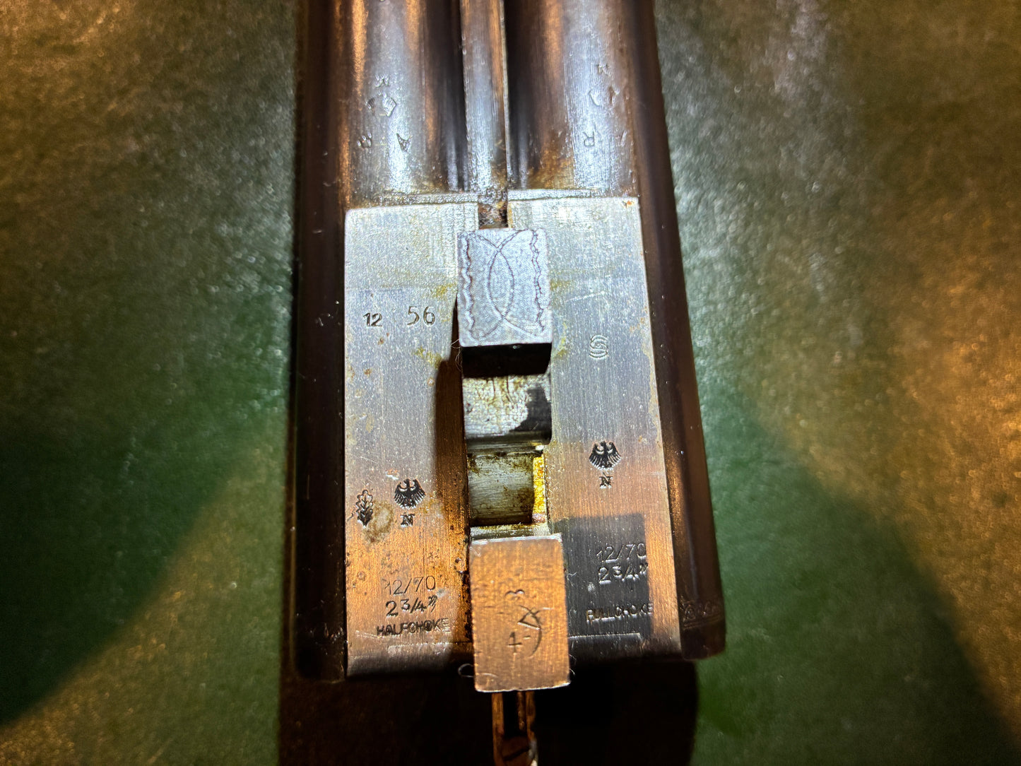 J.P. Sauer & Sohn Suhl Side-by-Side Shotgun – 12 Gauge – 1956 – Engraved – Double Trigger