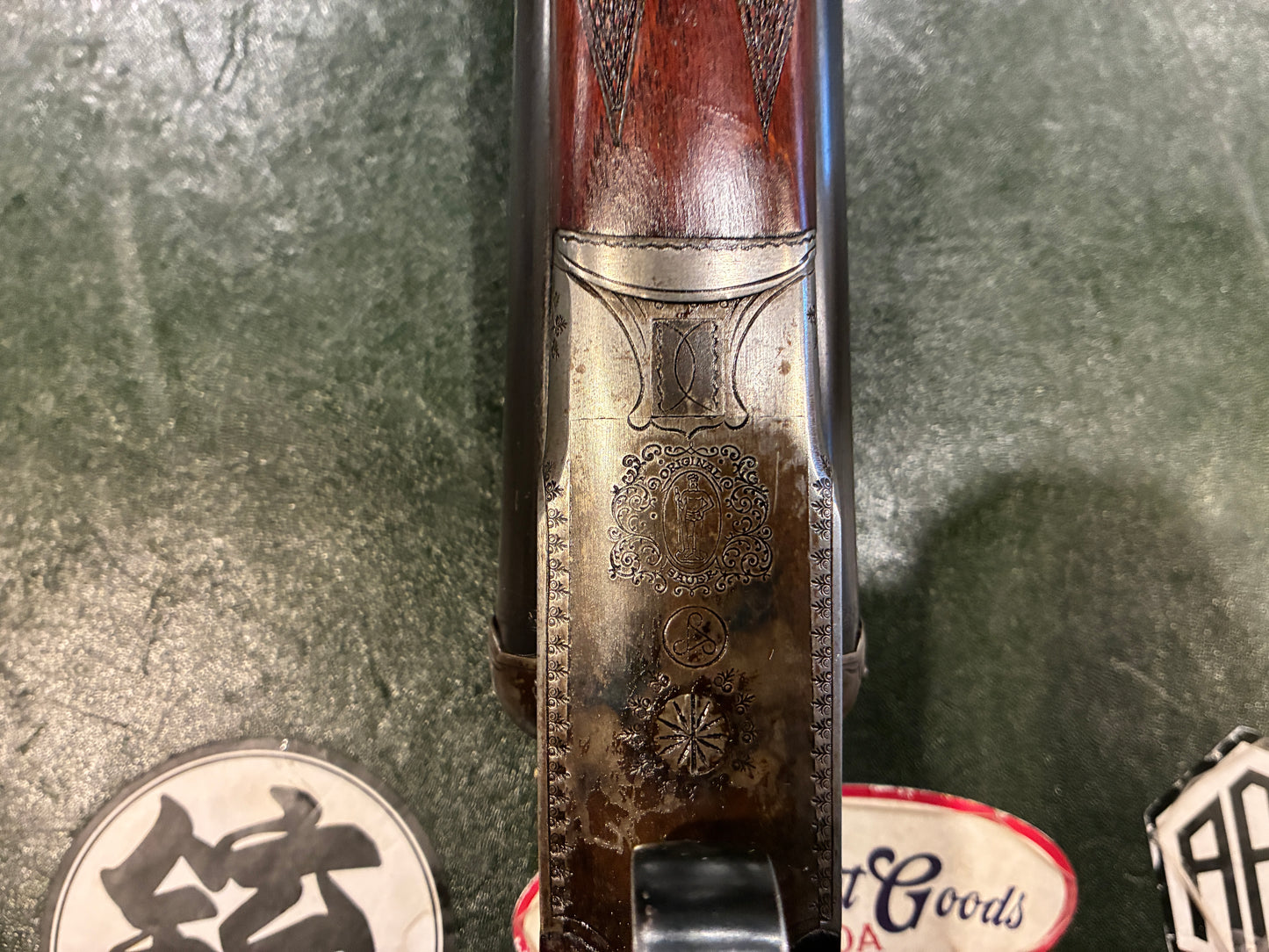 J.P. Sauer & Sohn Suhl Side-by-Side Shotgun – 12 Gauge – 1956 – Engraved – Double Trigger