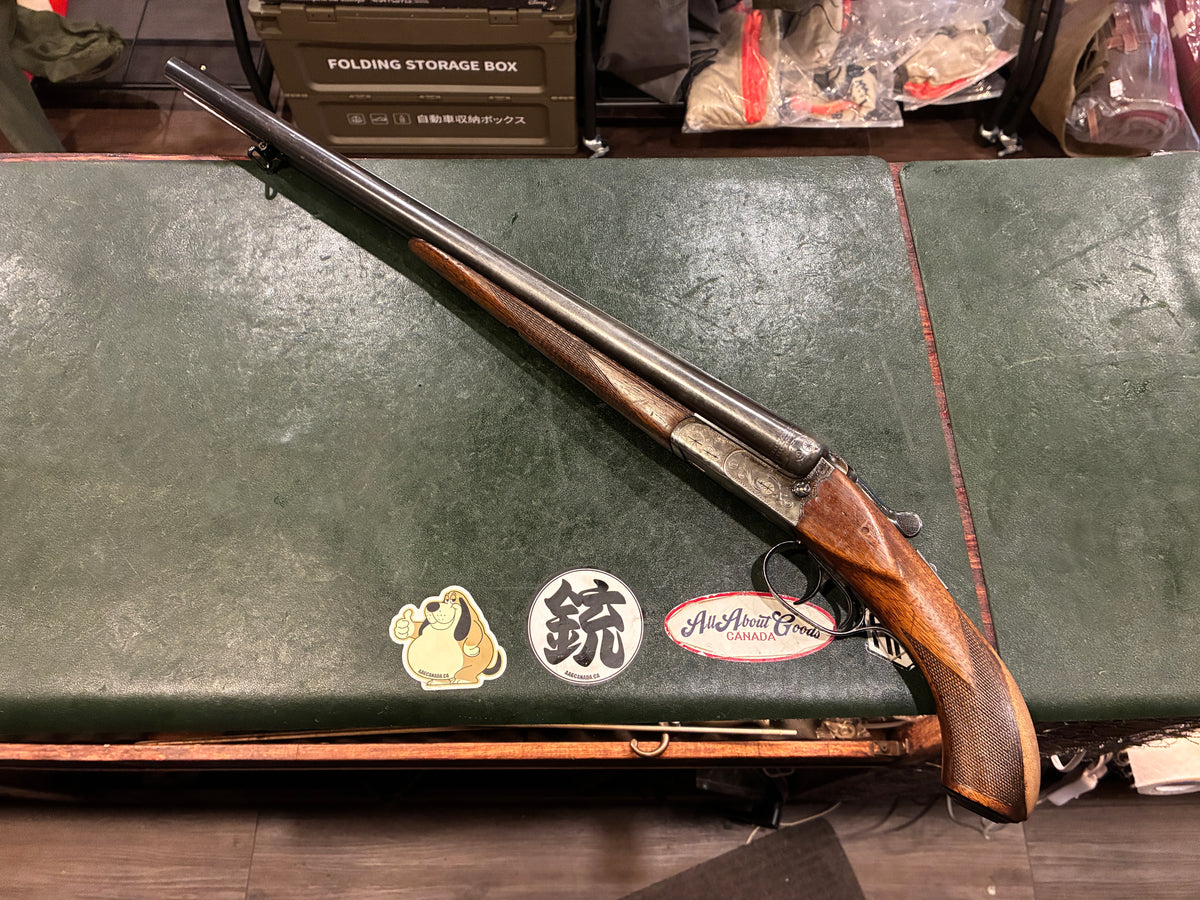 J.P. Sauer & Sohn Suhl Side-by-Side Shotgun – 12 Gauge – Engraved – Double Trigger