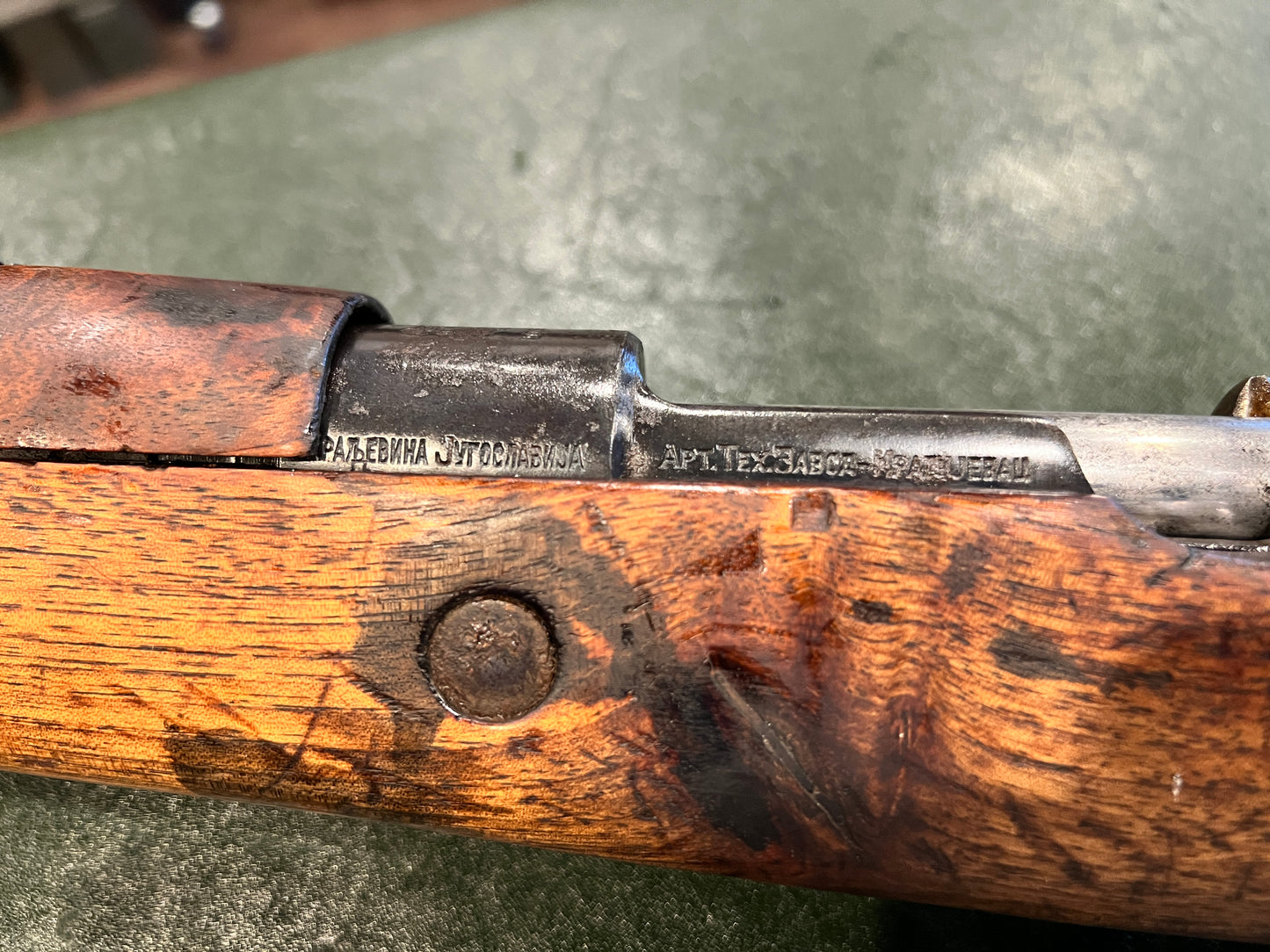 Fusil Mauser M24 yougoslave, Royaume de Yougoslavie, marqué 8 mm Mauser