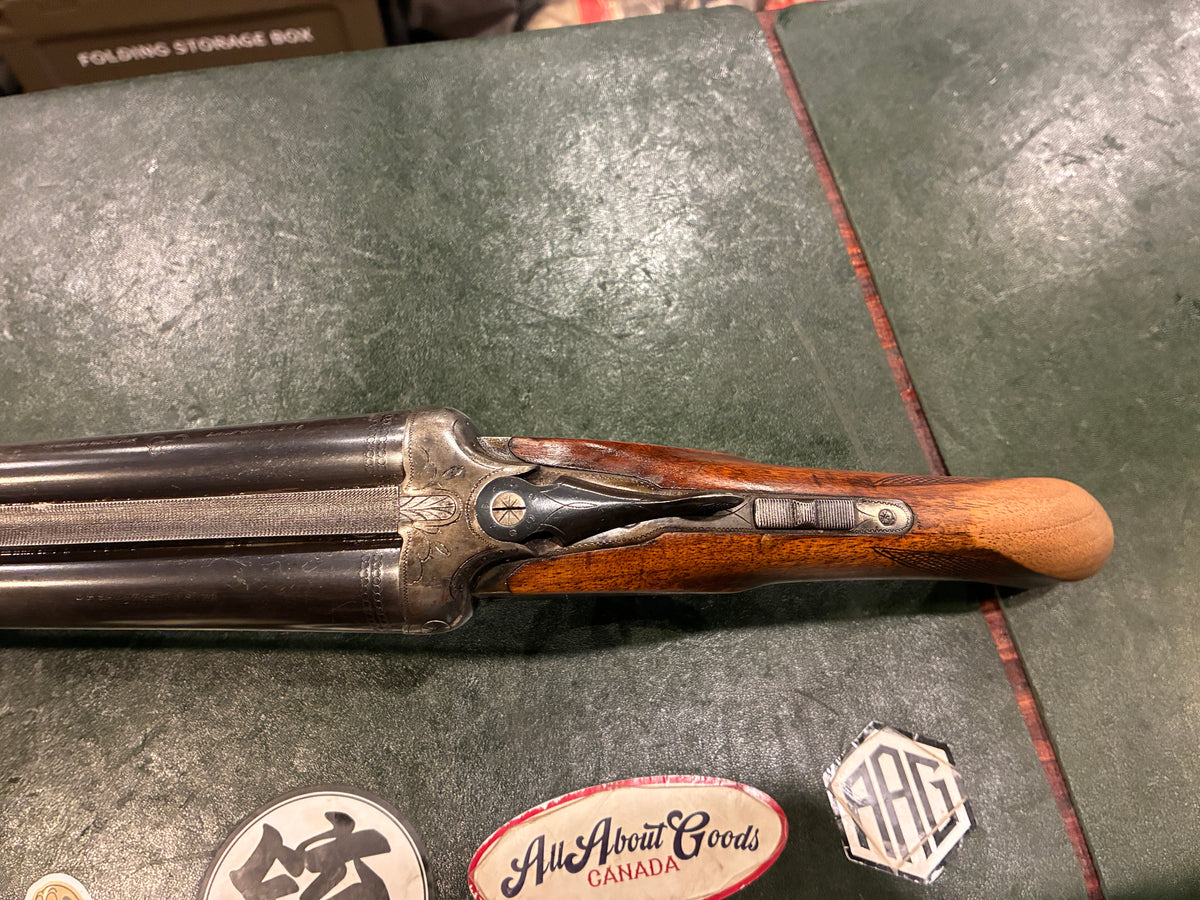 J.P. Sauer & Sohn Suhl Side-by-Side Shotgun – 12 Gauge – Engraved – Double Trigger