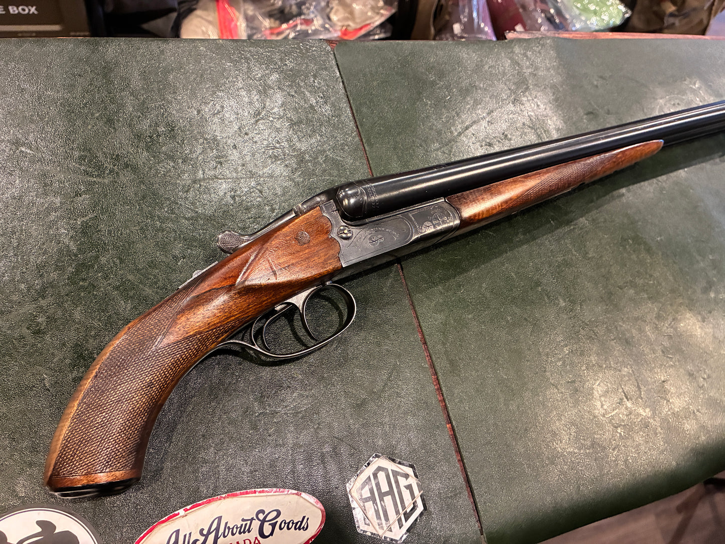 J.P. Sauer & Sohn Suhl Side-by-Side Shotgun – 12 Gauge – All Matching