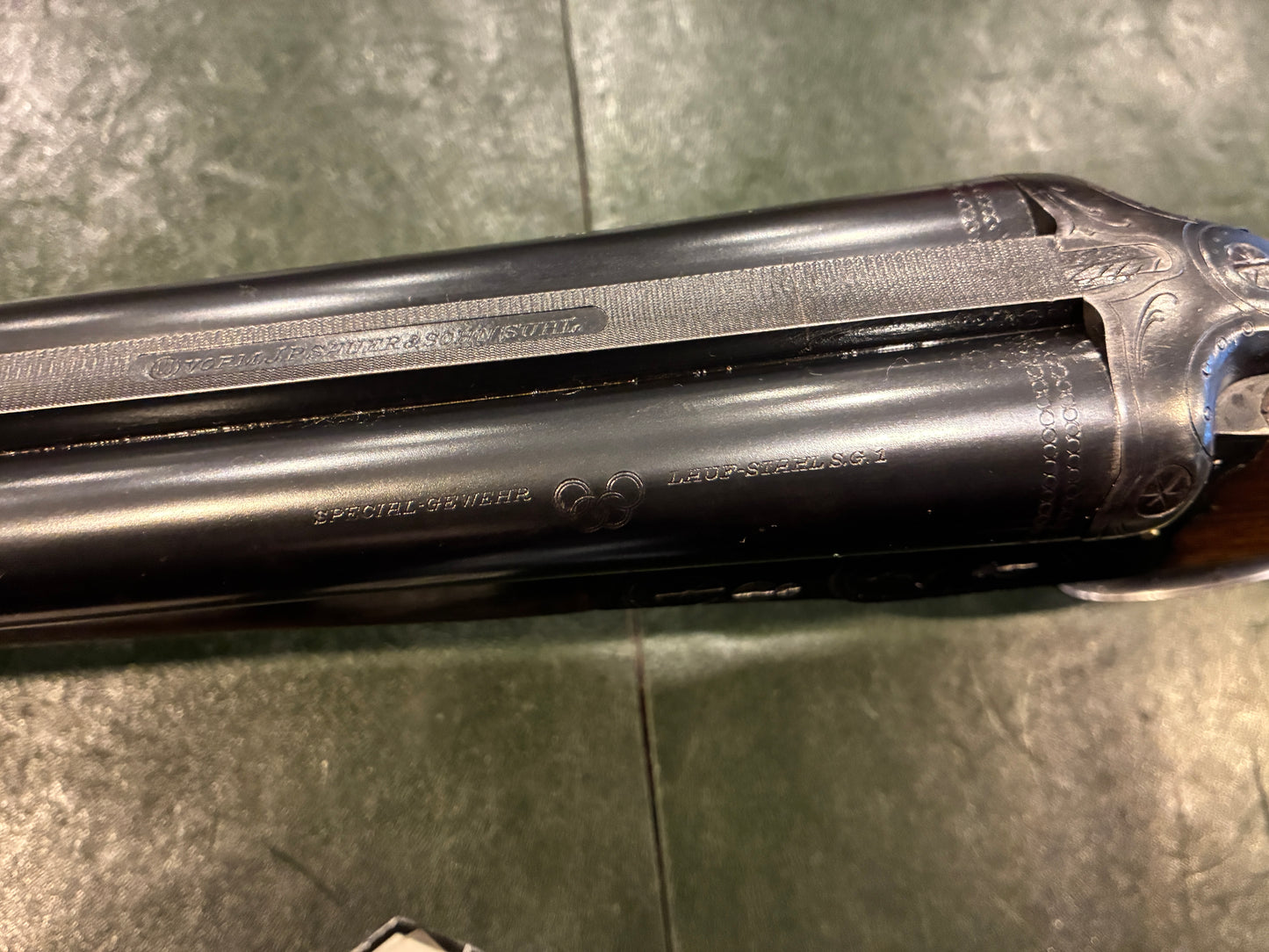 J.P. Sauer & Sohn Suhl Side-by-Side Shotgun – 12 Gauge – All Matching