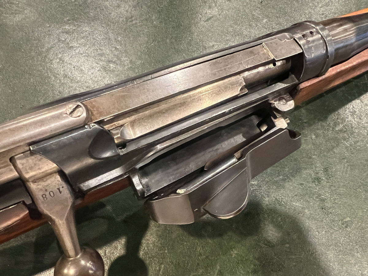 Sporterized Norwegian Krag–Jørgensen M/1894  – 6.5×55mm – 22" Barrel