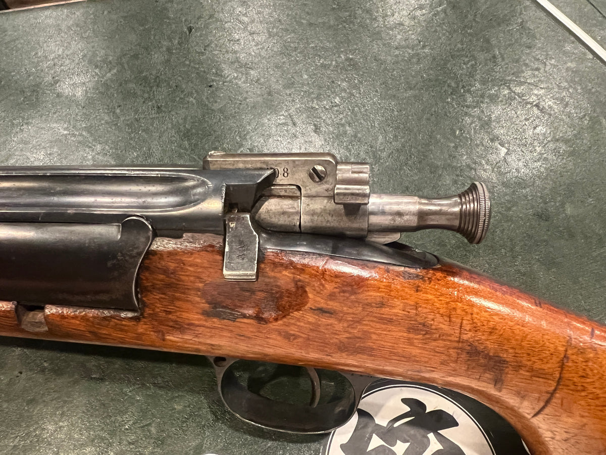 Sporterized Norwegian Krag–Jørgensen M/1894  – 6.5×55mm – 22" Barrel