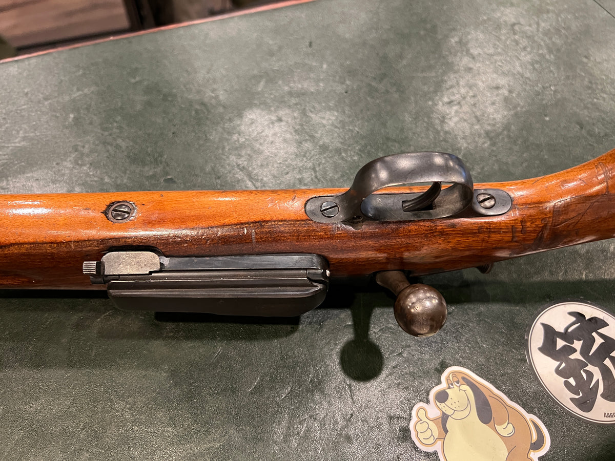 Sporterized Norwegian Krag–Jørgensen M/1894  – 6.5×55mm – 22" Barrel