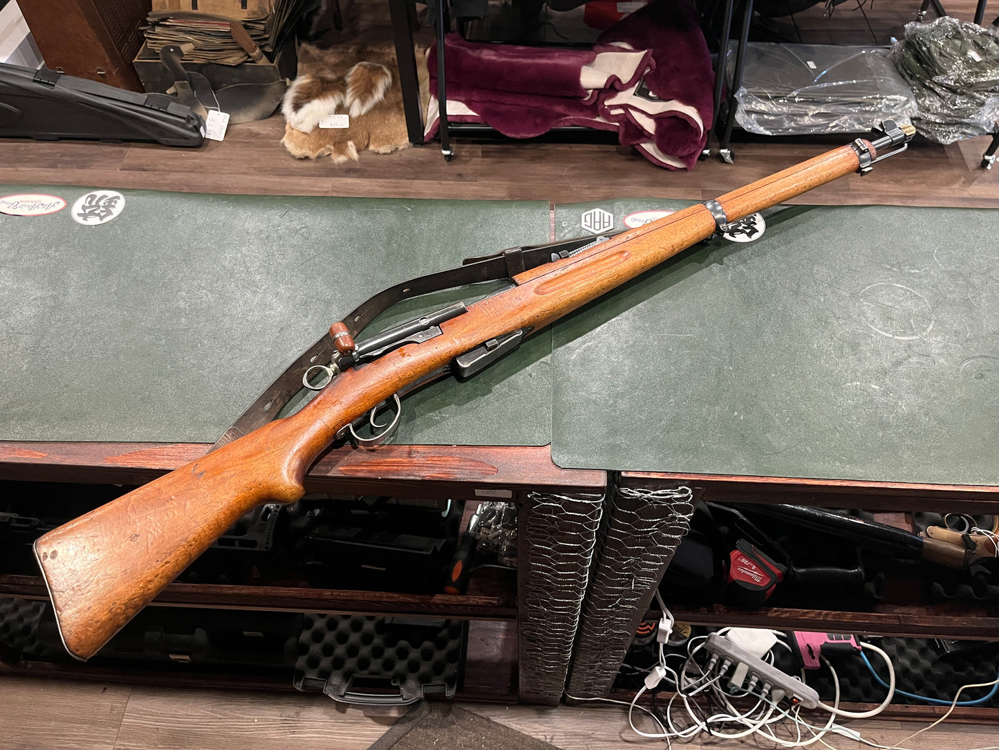 Swiss K11 Schmidt-Rubin Straight-Pull Rifle
