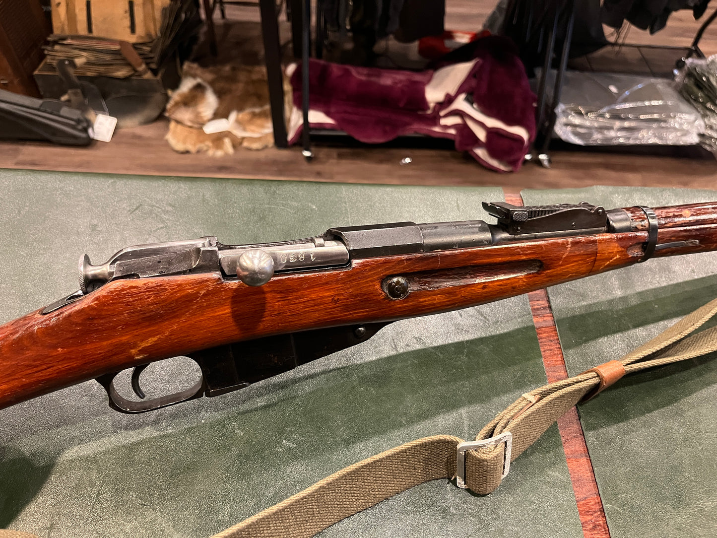 Russian Mosin-Nagant 91/30 – Hex Receiver – All Matching Numbers – Complete with Bayonet & Accessories