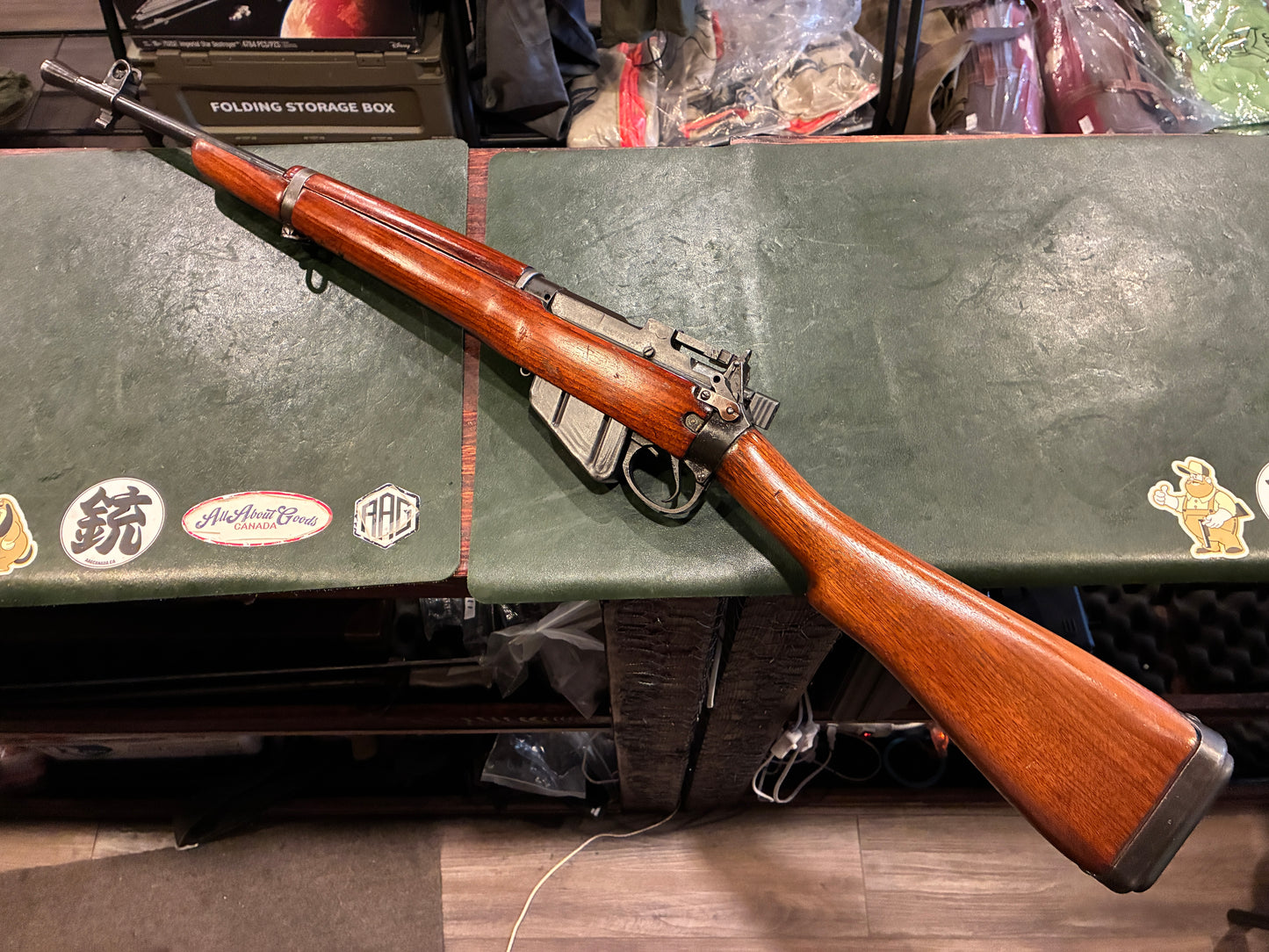 Lee-Enfield No.5 Mk I “Jungle Carbine” .303 British – Fazakerley, 1947