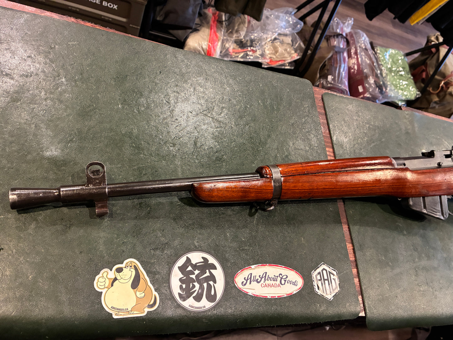 Lee-Enfield No.5 Mk I “Jungle Carbine” .303 British – Fazakerley, 1947