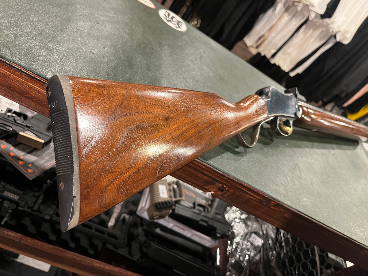 BSA Martini Falling Block .22 LR Single-Shot Rifle – Canadian Military ...
