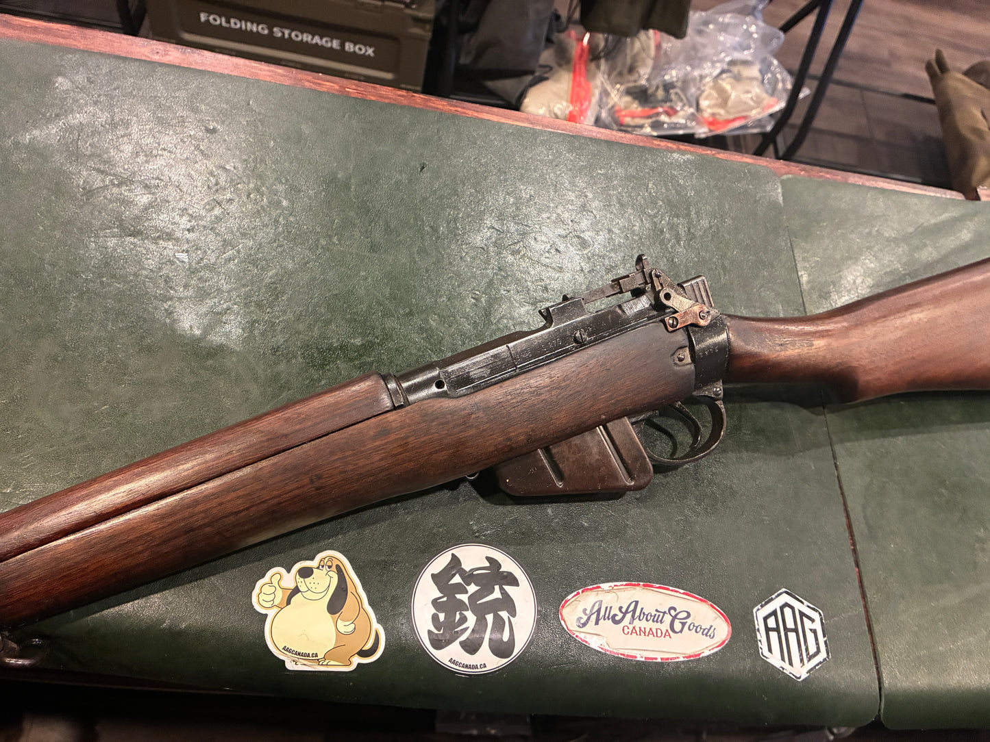 Lee-Enfield No.5 Mk I Jungle Carbine – .303 British