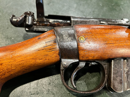 Fusil britannique Long Lee-Enfield No.I Mk.I* (1901) avec hausse de volée complète, configuration originale non-CLLE, époque de la guerre des Boers, calibre .303 British