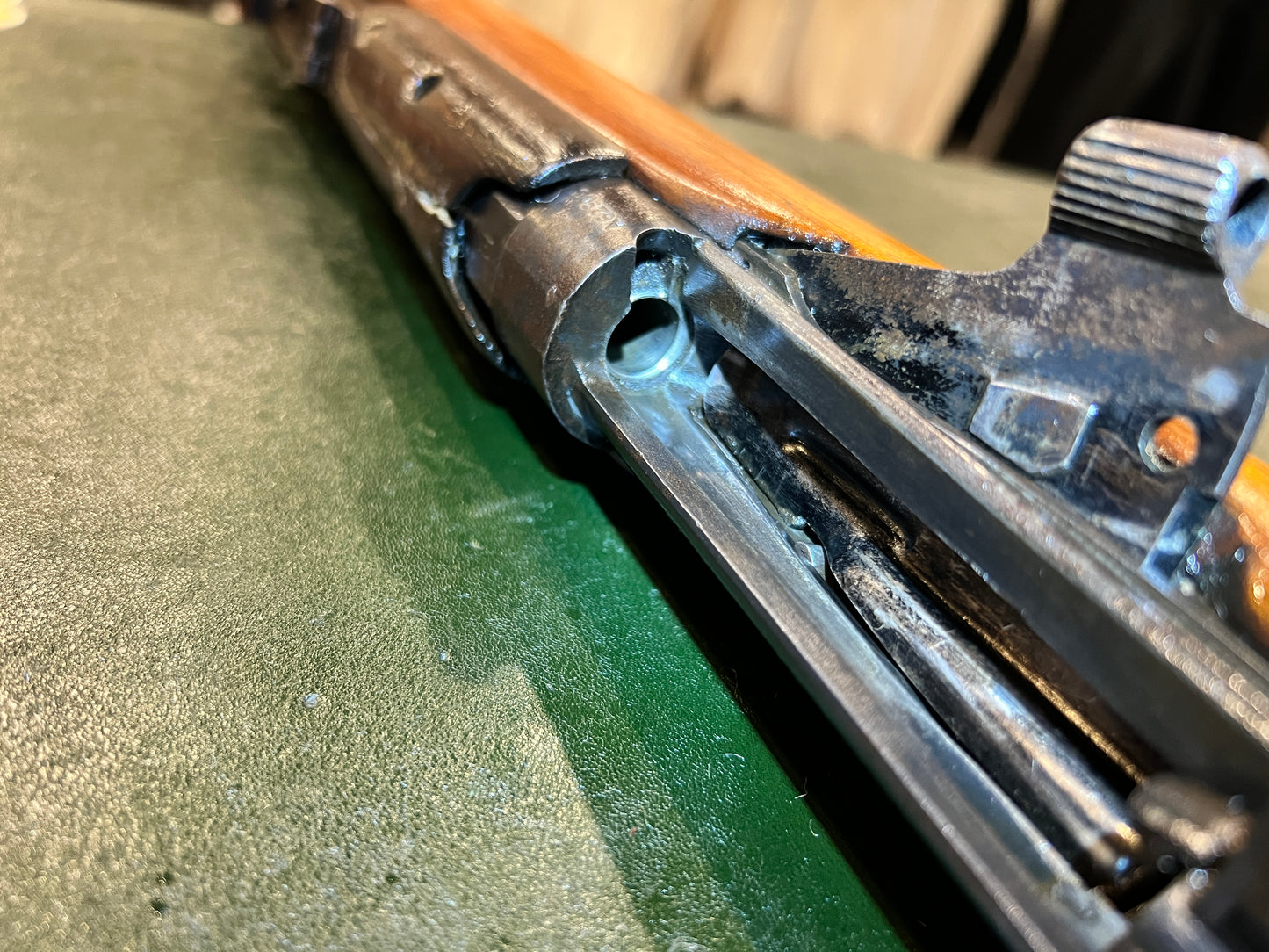Fusil britannique Long Lee-Enfield No.I Mk.I* (1901) avec hausse de volée complète, configuration originale non-CLLE, époque de la guerre des Boers, calibre .303 British