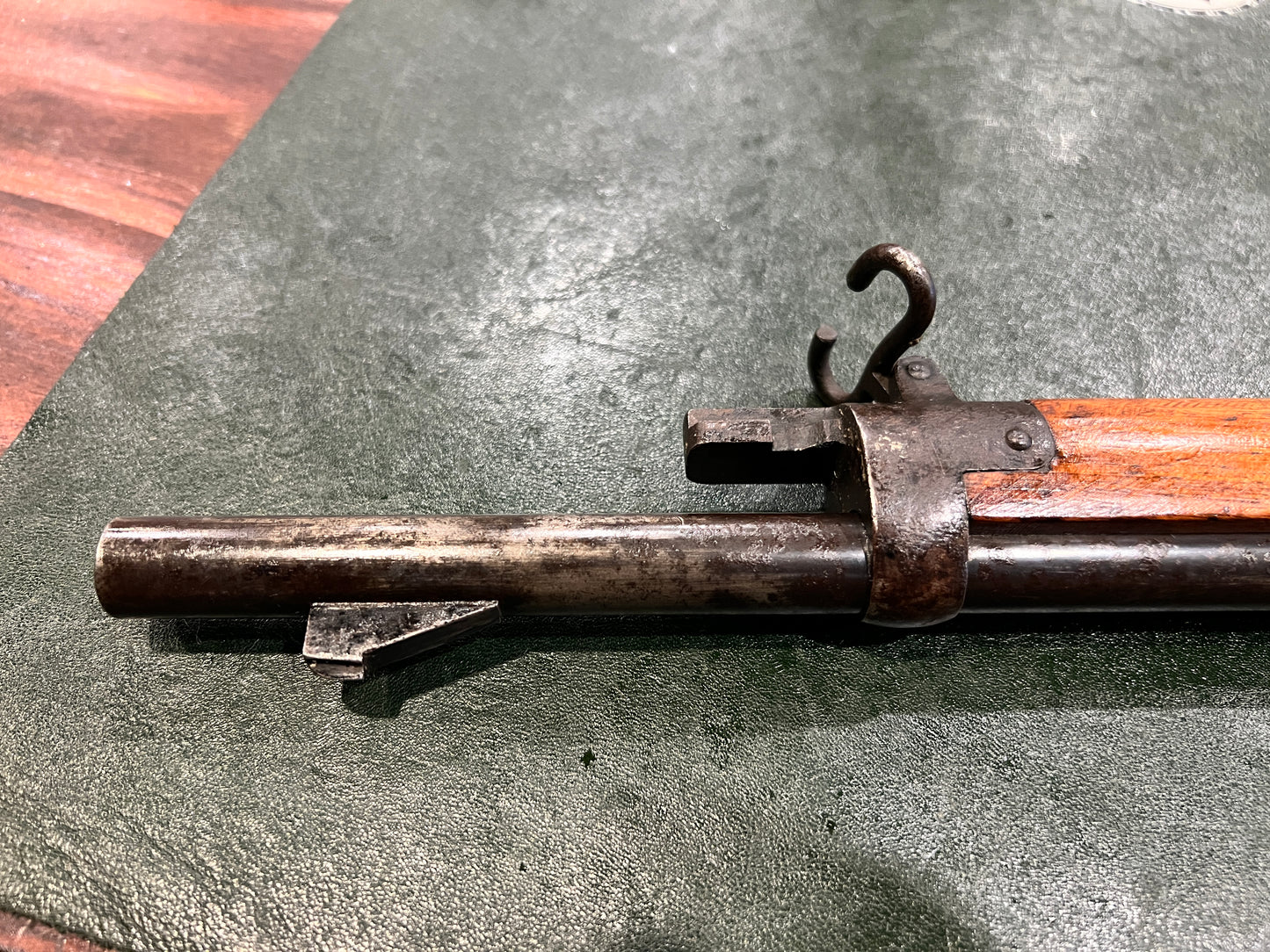 Fusil britannique Long Lee-Enfield No.I Mk.I* (1901) avec hausse de volée complète, configuration originale non-CLLE, époque de la guerre des Boers, calibre .303 British