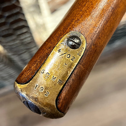Fusil britannique Long Lee-Enfield No.I Mk.I* (1901) avec hausse de volée complète, configuration originale non-CLLE, époque de la guerre des Boers, calibre .303 British