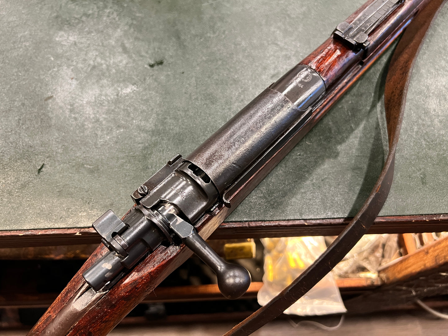 Fusil Mauser siamois type 46/66 (R.S.121) à crête royale de 1902 – 8×52R