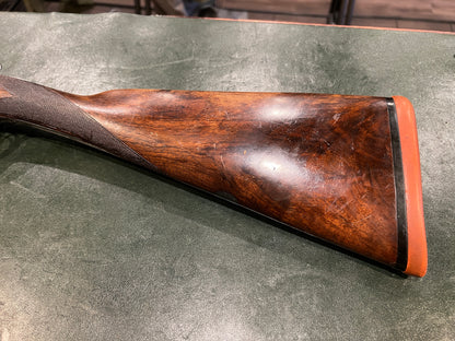 William Evans From Purdey 12 Ga. SxS Boxlock Shotgun Engraved Side by Side, 63 Pall Mall, London