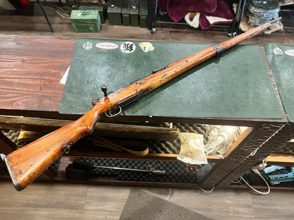 Mire anti-aérienne japonaise Arisaka Type 99 de la Seconde Guerre mondiale – Finition d'origine – Tige de nettoyage – 7,7 × 58