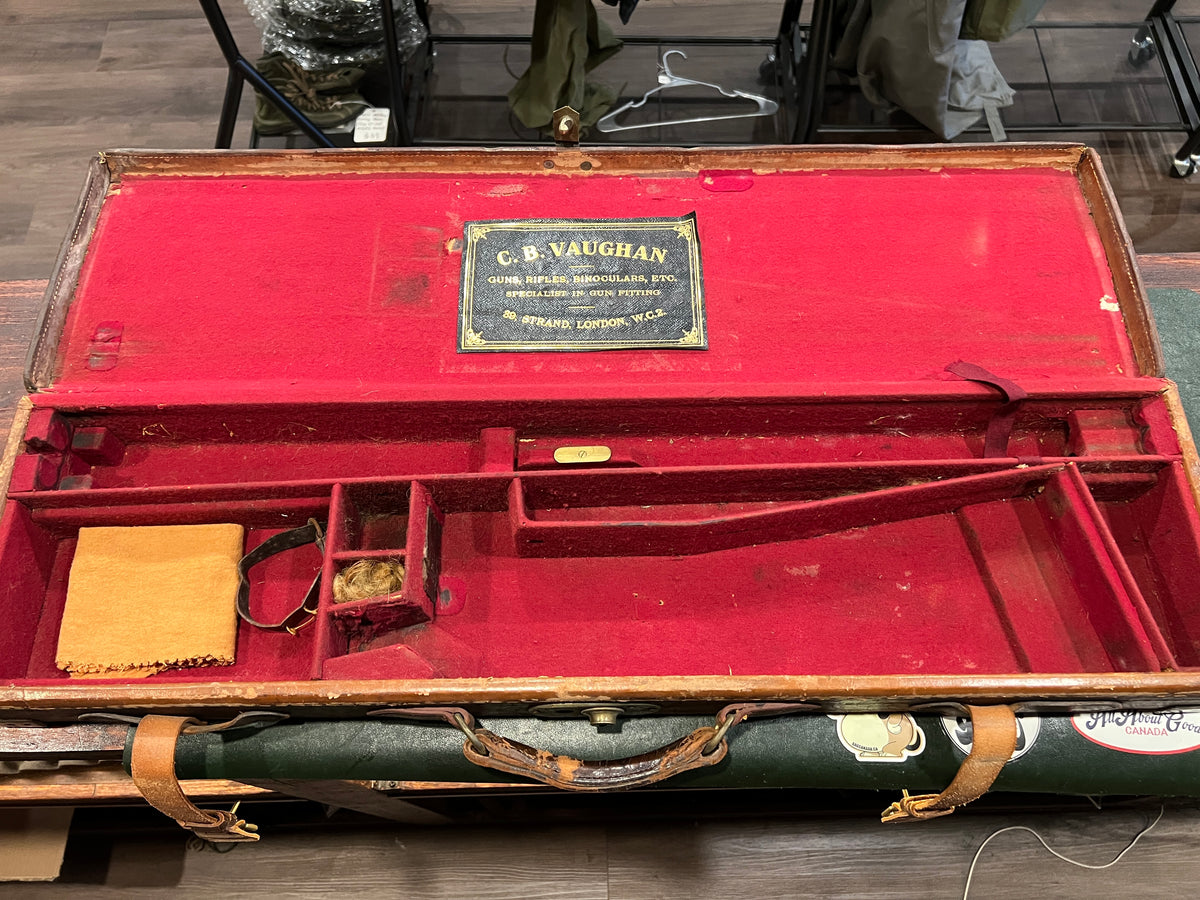 William Evans From Purdey 12 Ga. SxS Boxlock Shotgun Engraved Side by Side, 63 Pall Mall, London