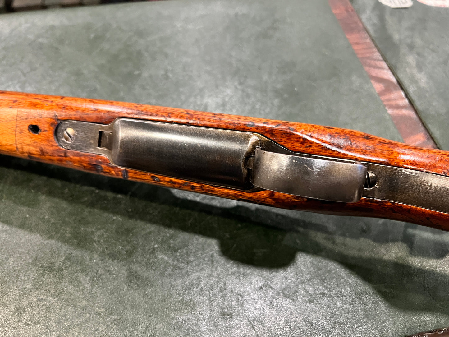 Mire anti-aérienne japonaise Arisaka Type 99 de la Seconde Guerre mondiale – Finition d'origine – Tige de nettoyage – 7,7 × 58