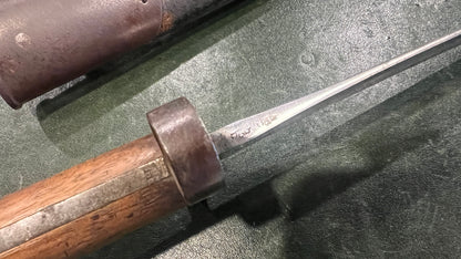 British P1888 Mk I Second Type Bayonet with Scabbard