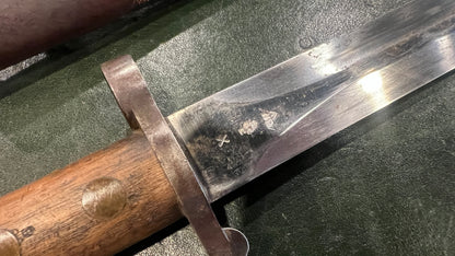 British P1888 Mk I Second Type Bayonet with Scabbard