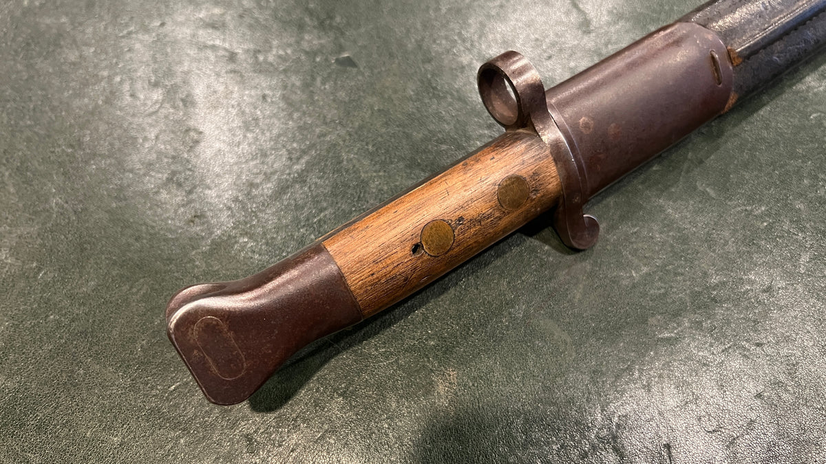 British P1888 Mk I Second Type Bayonet with Scabbard