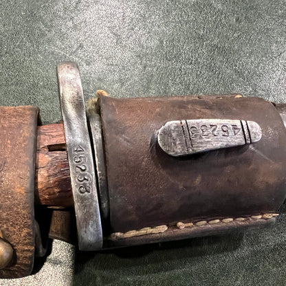 Yugoslavian M48 Mauser Bayonet – Matching Numbers – With Scabbard & Leather Frog