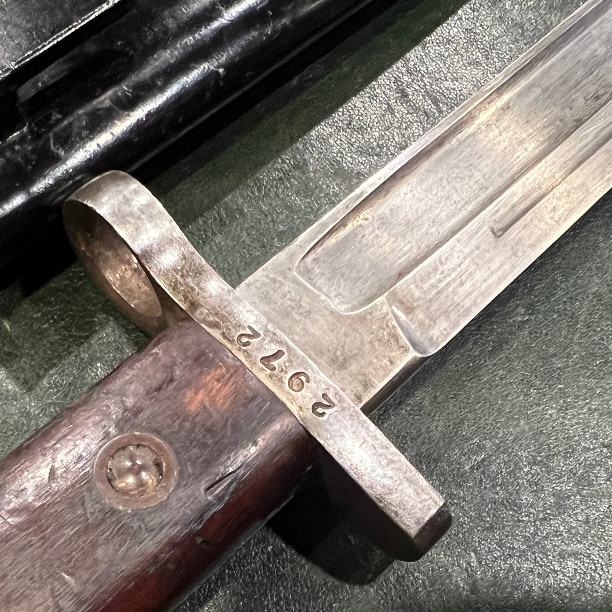 WWI German Ersatz Bayonet for Turkish Mauser M88/M93 – Fits Gewehr 1888 – With Scabbard