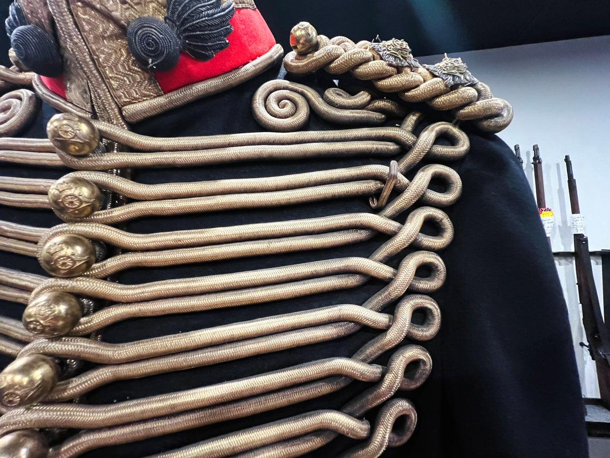 British Royal Horse Artillery (RHA) Officer's Full Dress Uniform – Early 20th Century Jacket & Trousers