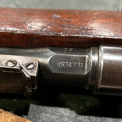 意大利卡尔卡诺M1891步兵步枪 – 泰尔尼1934-XII生产 – 全尺寸长步枪 – 6.5×52卡尔卡诺口径