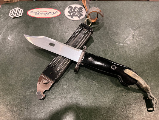 1946 East German AK-47 Bayonet with Scabbard