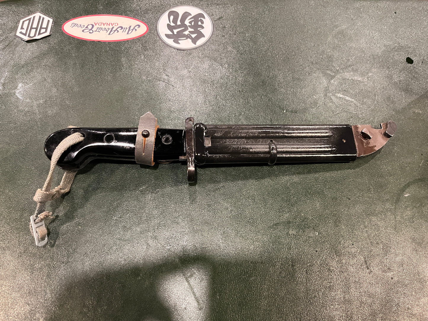 1946 East German AK-47 Bayonet with Scabbard