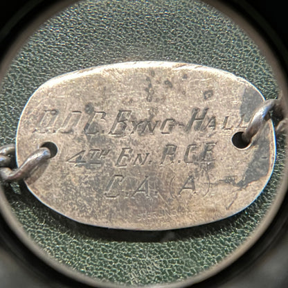 WWII or Earlier Canadian Military Sterling Silver ID Bracelet