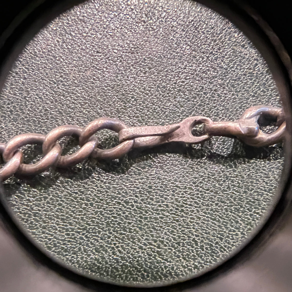 WWII or Earlier Canadian Military Sterling Silver ID Bracelet