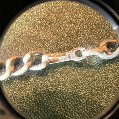 WWII or Earlier Canadian Military Sterling Silver ID Bracelet