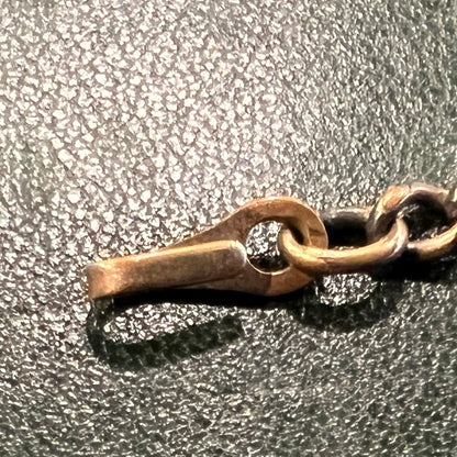 WWII Canadian Military Gold Filled Sterling Silver ID Bracelet
