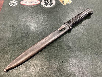 德制K98k刺刀 (S84/98 III) – 1940年 Coppel – WaA253 – 钢制刀鞘