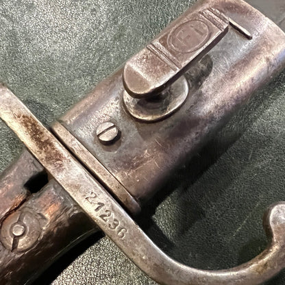 Brazilian Model 1908 Mauser Bayonet with Scabbard