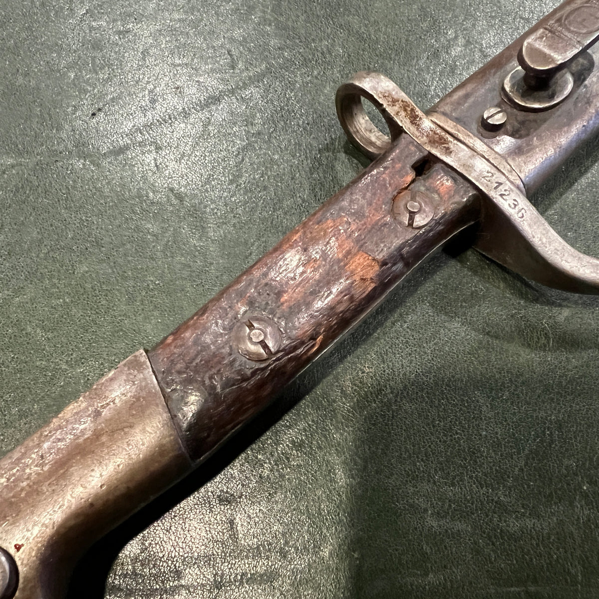Brazilian Model 1908 Mauser Bayonet with Scabbard