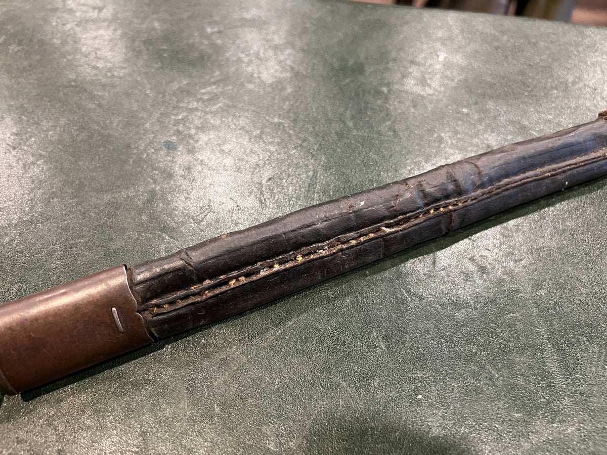 1906 Imperial German S98 Long Bayonet for Gewehr 98 – Pre-WWI – With Leather Scabbard