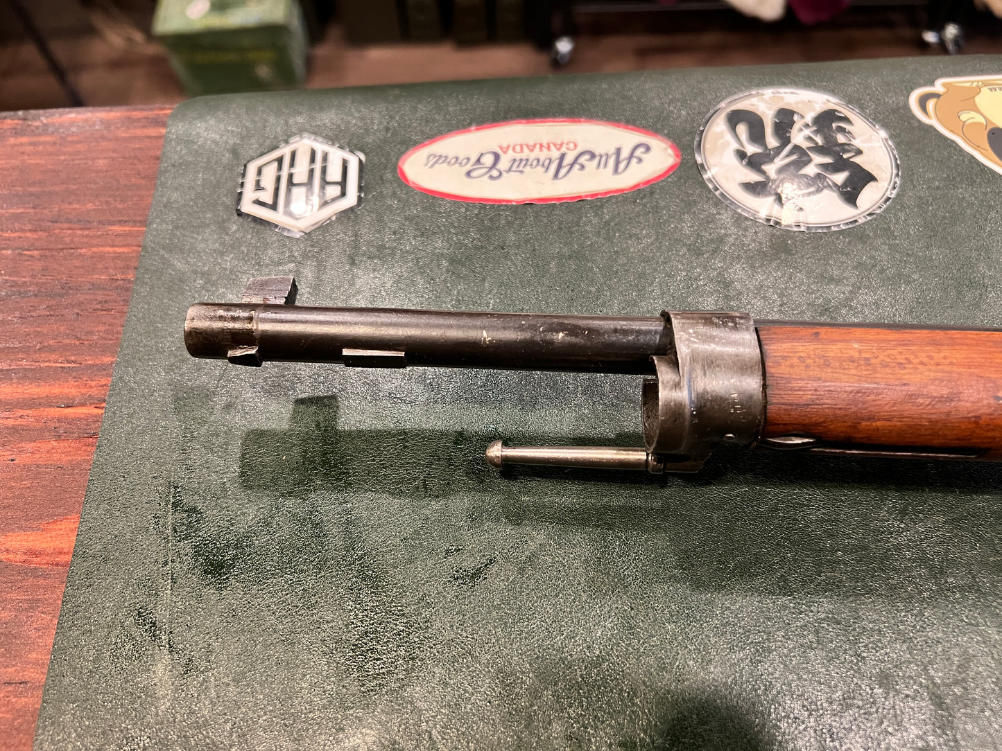 法国贝尔蒂埃 Mle 1907 步枪 – 8毫米勒贝尔 – 机匣/枪托序列号匹配 – Balle N 弹膛 – 带刺刀