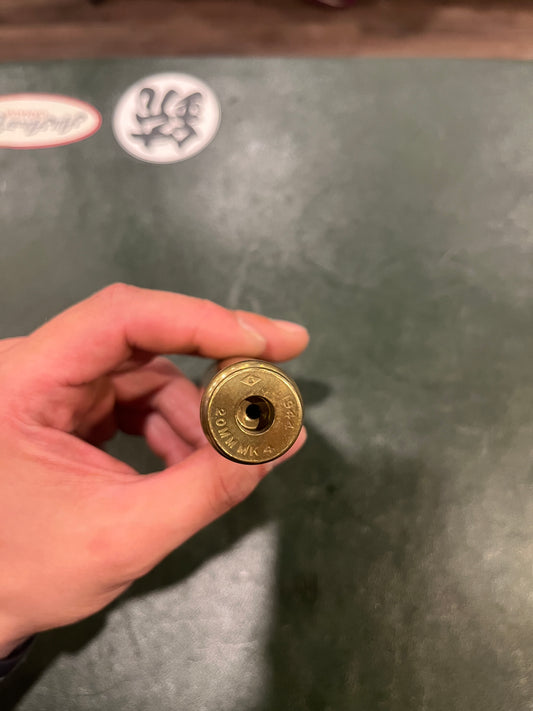 Military 20x110mm Dummy Round – Inert Display