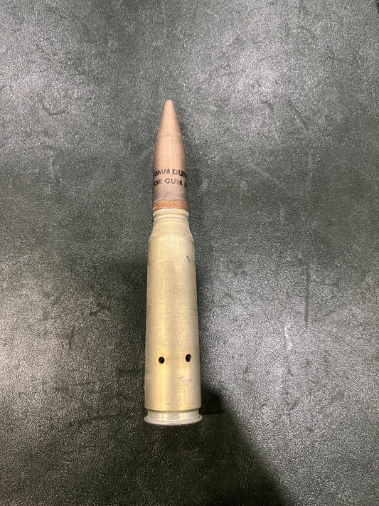 Military 20x110mm VSN Dummy Round – Inert Display