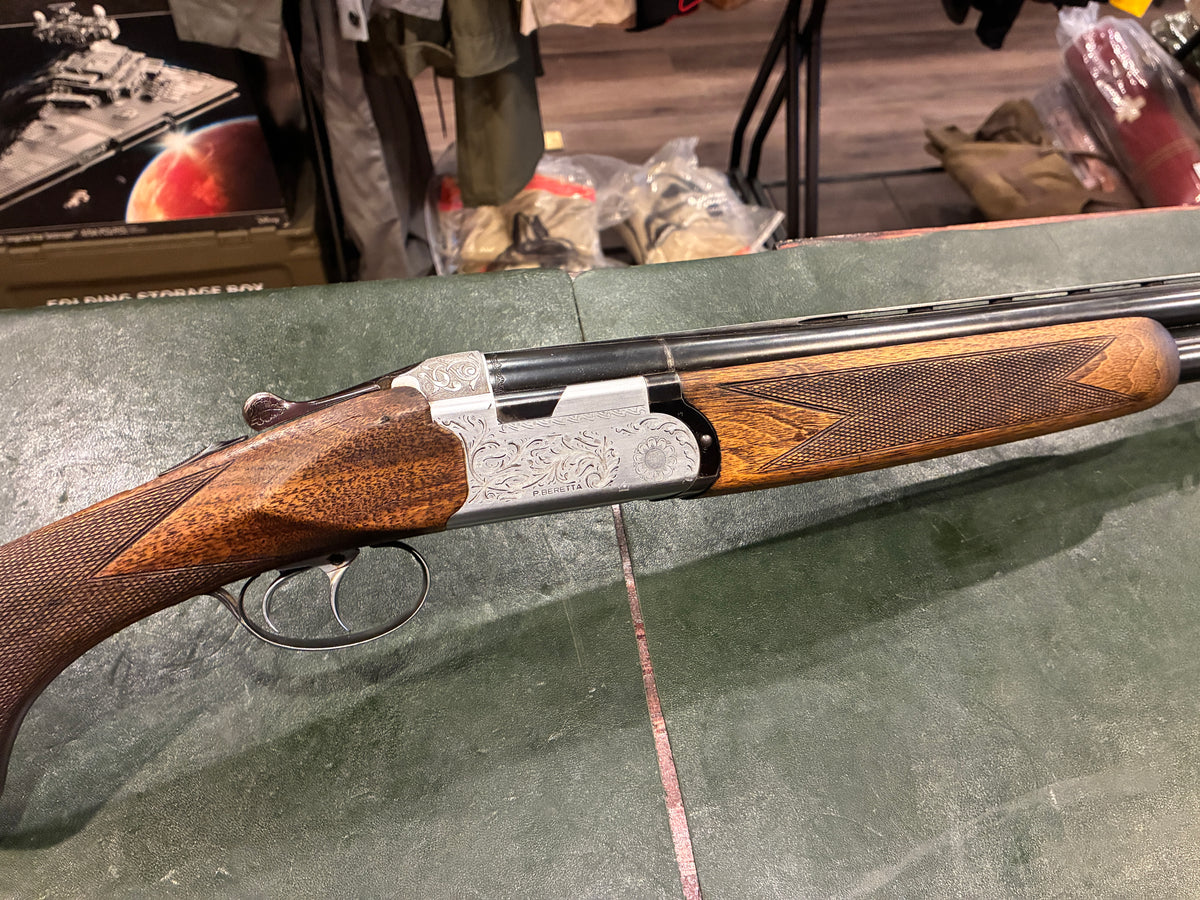Beretta S56E 12 Gauge Over/Under Shotgun – 28" Barrels automatic ejectors